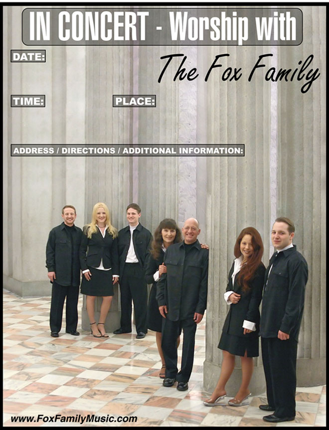 [Picture] Fox Family Poster